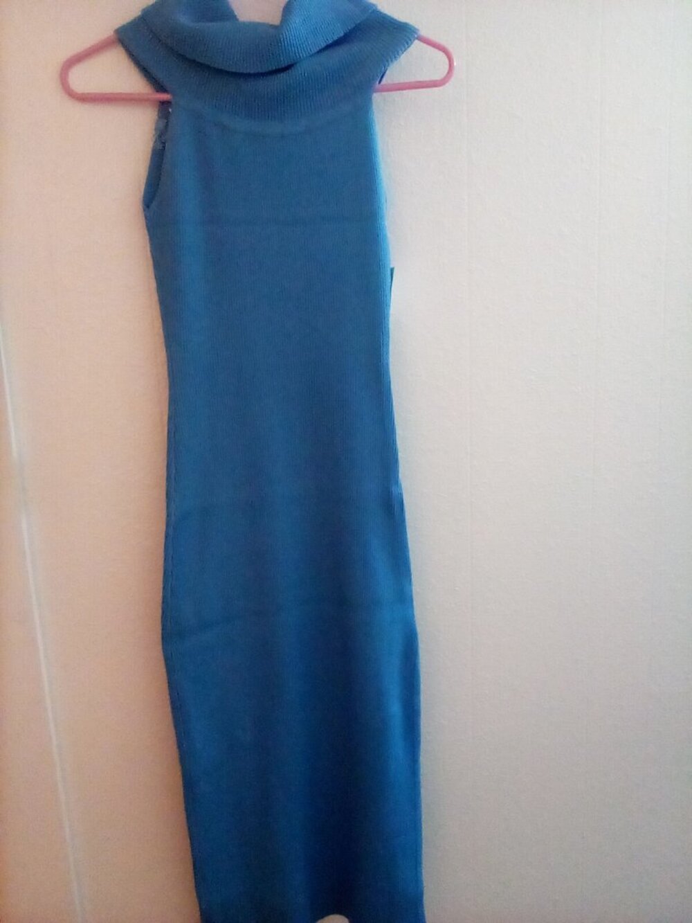 Women's blue dress